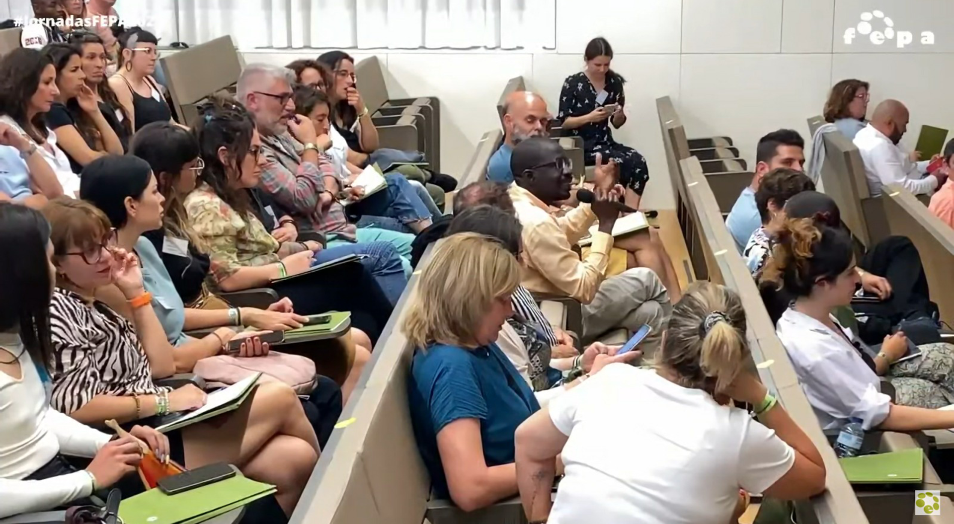 Público asistente a las jornadas FEPA de 2018.