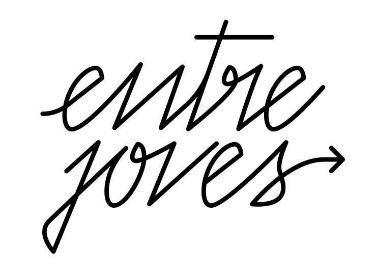 Logo oscuro de Entre Joves.