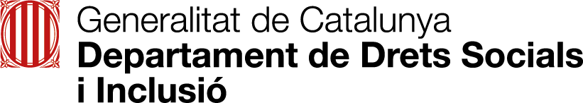 logo del Departament de Drets Socials i Inclusió de la Generalitat de Catalunya