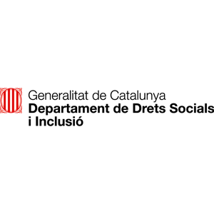 Logo del Departament de Drets Socials i Inclusió de la Generalitat de Catalunya.