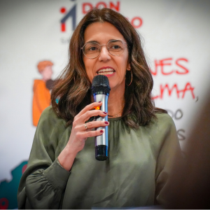 Ester Muñoz, vicepresidenta de la Junta Directiva de FEPA en representación de Fundación don Bosco.