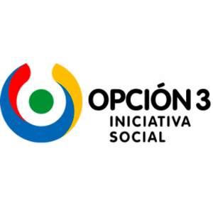 Logo de Opción 3, entidad federada a FEPA - Red de entidades para la emancipación juvenil.