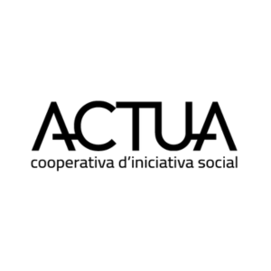 Logo de Actua, cooperativa d'iniciativa social,