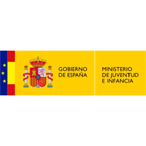 Logo del Ministerio de Juventud e Infancia del Gobierno de España.