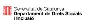 Logo del departament de Drets Socials i Inclusió de la Generalitat de Catalunya.